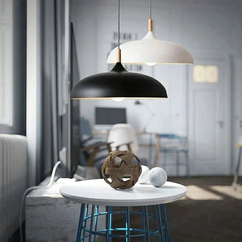 Moderne Deckenlampe aus skandinavischem Eichenholz mit LED-Beleuchtung – Vielseitige und energieeffiziente Lichtlösung 5