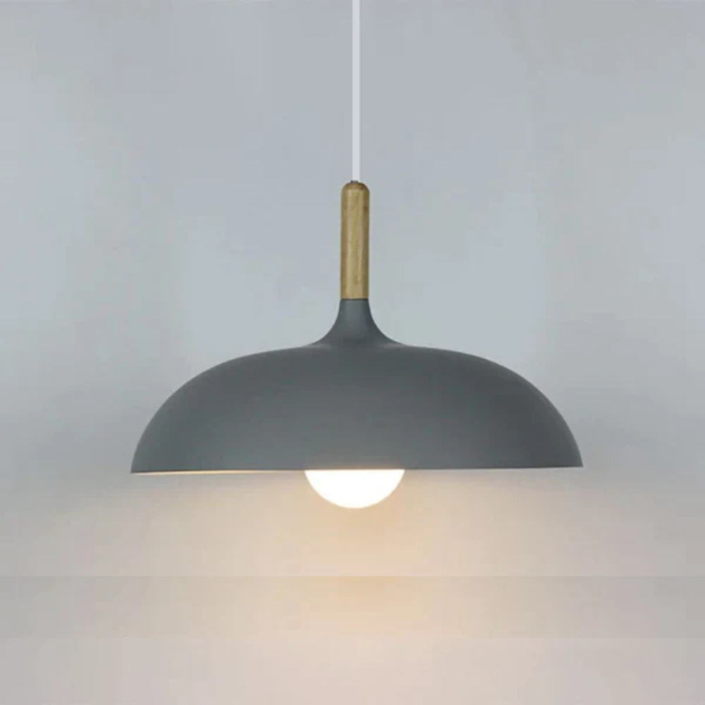 Moderne Deckenlampe aus skandinavischem Eichenholz mit LED-Beleuchtung – Vielseitige und energieeffiziente Lichtlösung 9