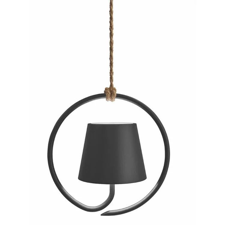 Moderne Hängelampe Schwarz – LED Pendelleuchte mit Touch-Dimmfunktion für Innen und Außen 0
