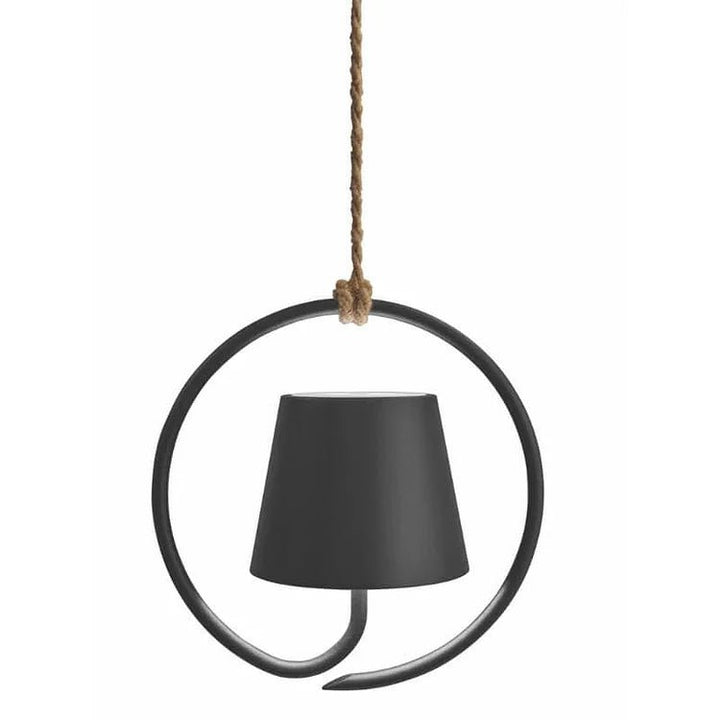 Moderne Hängelampe Schwarz – LED Pendelleuchte mit Touch-Dimmfunktion für Innen und Außen 0