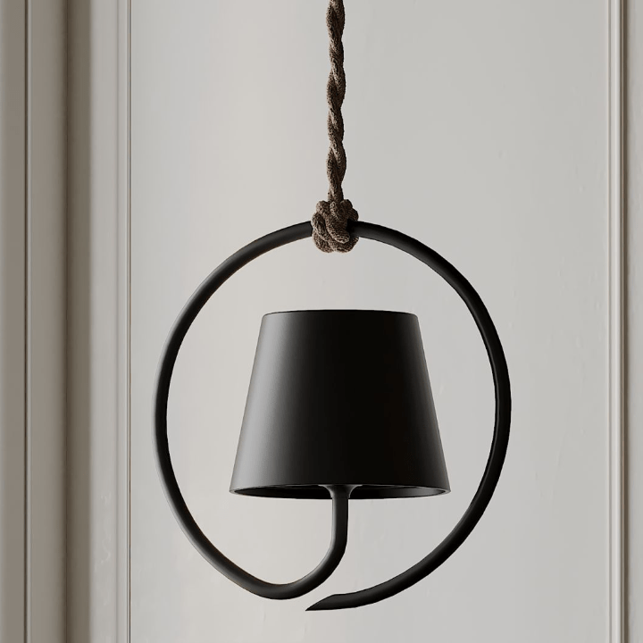 Moderne Hängelampe Schwarz – LED Pendelleuchte mit Touch-Dimmfunktion für Innen und Außen 1