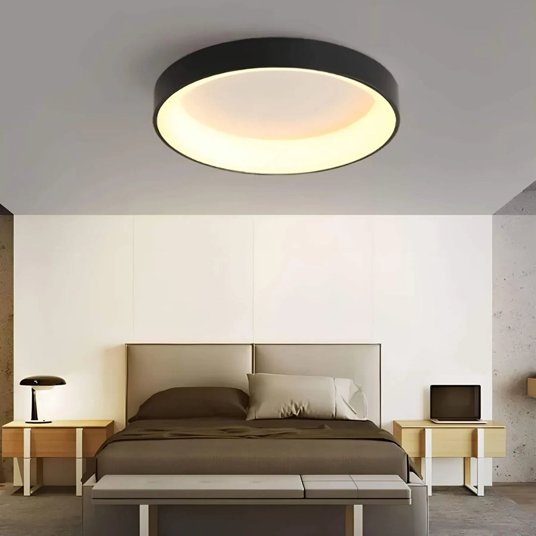 Moderne LED-Deckenleuchte im Skandinavischen Design für Wohnzimmer – Energieeffiziente Deckenlampe mit Angenehmem Licht 2