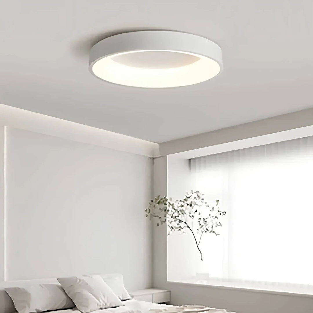 Moderne LED-Deckenleuchte im Skandinavischen Design für Wohnzimmer – Energieeffiziente Deckenlampe mit Angenehmem Licht 3
