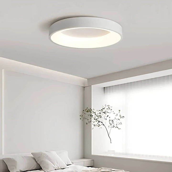 Moderne LED-Deckenleuchte im Skandinavischen Design für Wohnzimmer – Energieeffiziente Deckenlampe mit Angenehmem Licht 3
