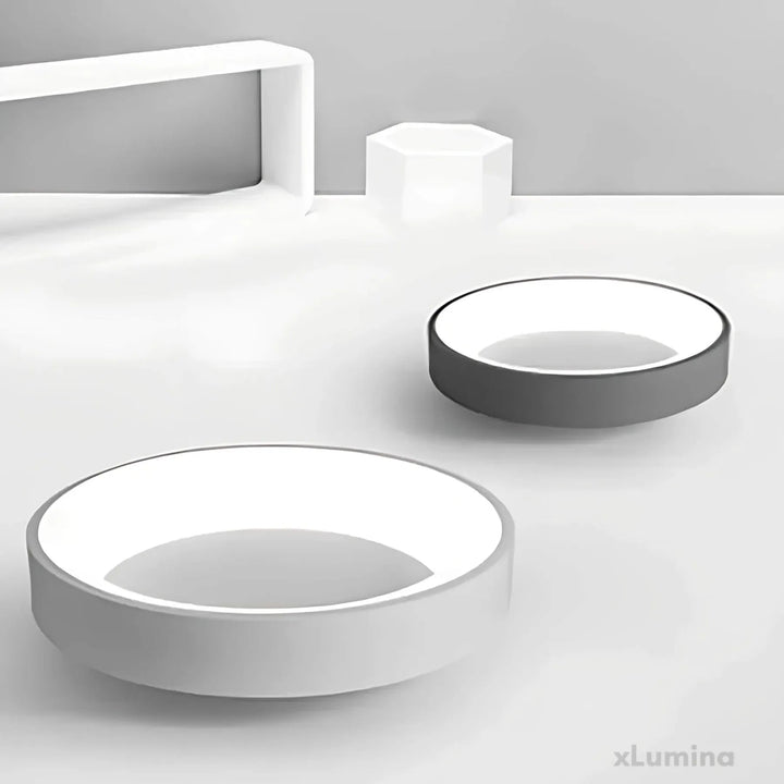 Moderne LED-Deckenleuchte im Skandinavischen Design für Wohnzimmer – Energieeffiziente Deckenlampe mit Angenehmem Licht 4