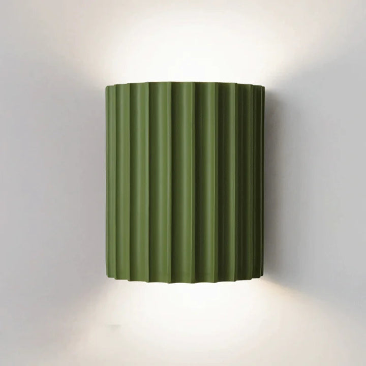 Moderne LED-Wandlampe aus Kunstharz – Stilvolle Wandleuchte für Wohnzimmer, Schlafzimmer und Flure 3