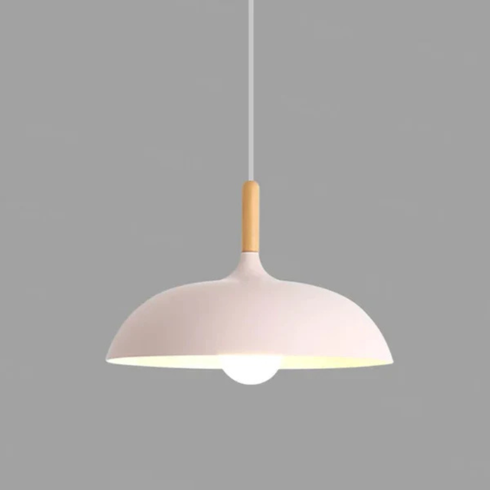 Moderne LED Deckenlampe aus Eichenholz für Wohnzimmer – Energieeffiziente Deckenleuchte mit skandinavischem Design 8