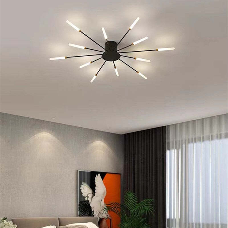Moderne LED Deckenlampe für Wohnzimmer – Minimalistisches Design, Ideal für Räume bis 30 m² 0