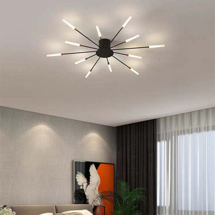 Moderne LED Deckenlampe für Wohnzimmer – Minimalistisches Design, Ideal für Räume bis 30 m² 0