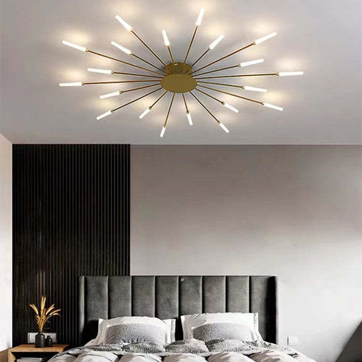 Moderne LED Deckenlampe für Wohnzimmer – Minimalistisches Design, Ideal für Räume bis 30 m² 10