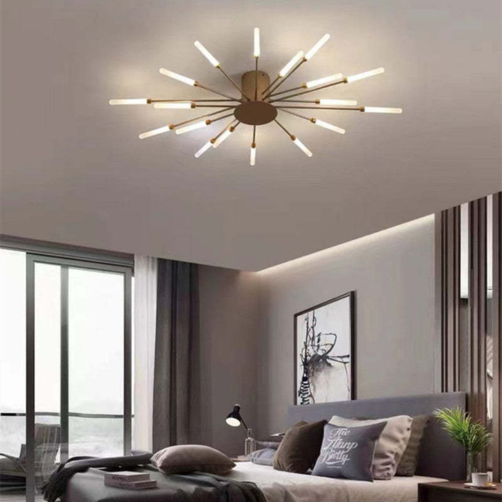 Moderne LED Deckenlampe für Wohnzimmer – Minimalistisches Design, Ideal für Räume bis 30 m² 11