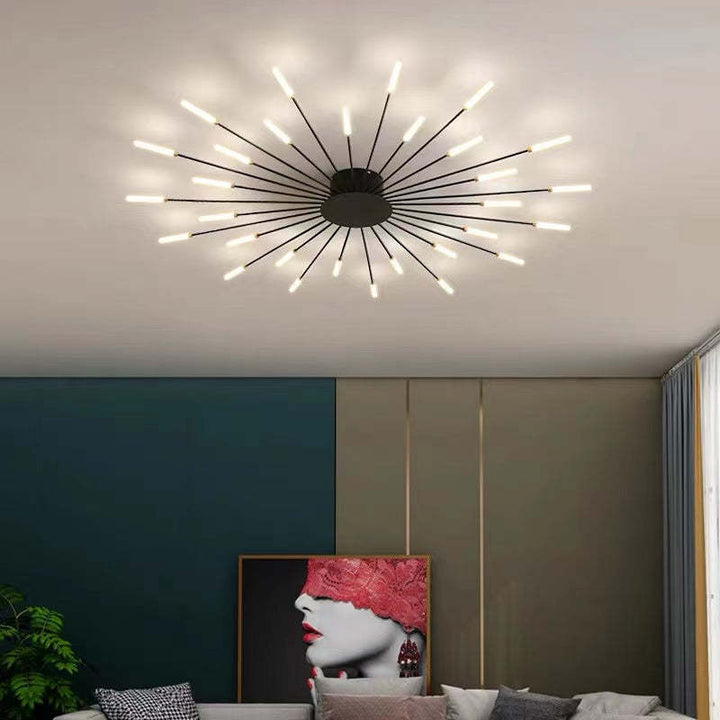 Moderne LED Deckenlampe für Wohnzimmer – Minimalistisches Design, Ideal für Räume bis 30 m² 15