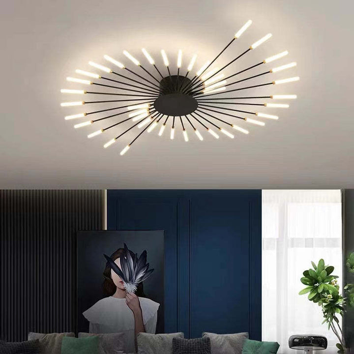 Moderne LED Deckenlampe für Wohnzimmer – Minimalistisches Design, Ideal für Räume bis 30 m² 19