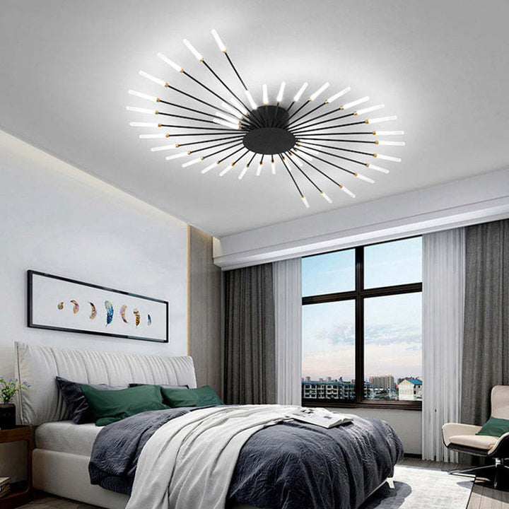 Moderne LED Deckenlampe für Wohnzimmer – Minimalistisches Design, Ideal für Räume bis 30 m² 7