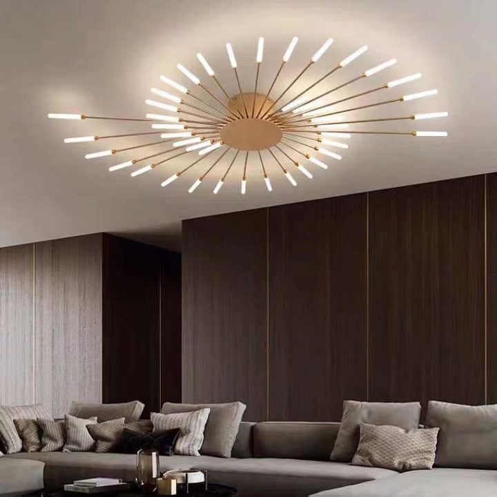 Moderne LED Deckenlampe für Wohnzimmer – Minimalistisches Design, Ideal für Räume bis 30 m² 9
