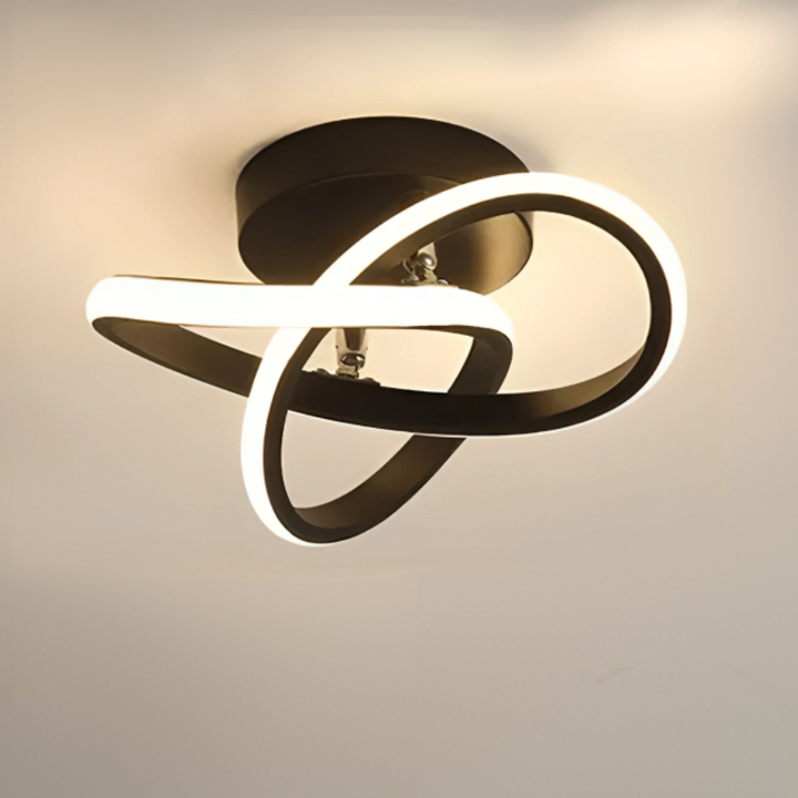 Moderne LED Deckenlampe mit 2 Ringen – Energieeffiziente Deckenleuchte für Wohnzimmer und Flure 7
