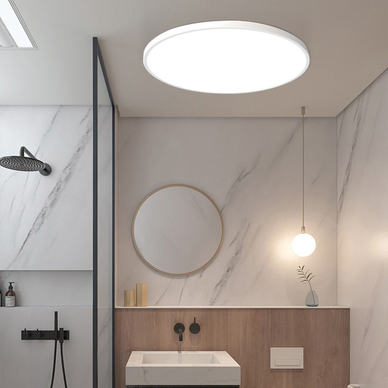 Moderne LED Deckenleuchte Schwarz für Esszimmer – Stilvolle Runde Deckenlampe mit Energieeffizienter Beleuchtung 0