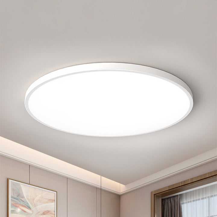 Moderne LED Deckenleuchte Schwarz für Esszimmer – Stilvolle Runde Deckenlampe mit Energieeffizienter Beleuchtung 6