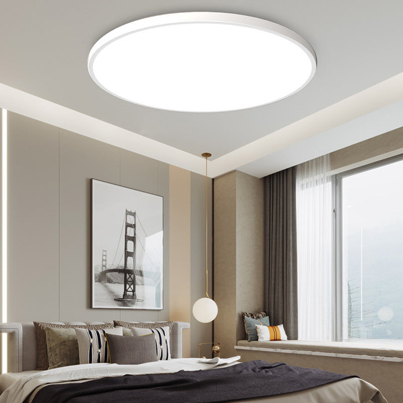 Moderne LED Deckenleuchte Schwarz und Weiß für Esszimmer – Stilvolle Runde Deckenlampe mit Energieeffizienter Beleuchtung 2