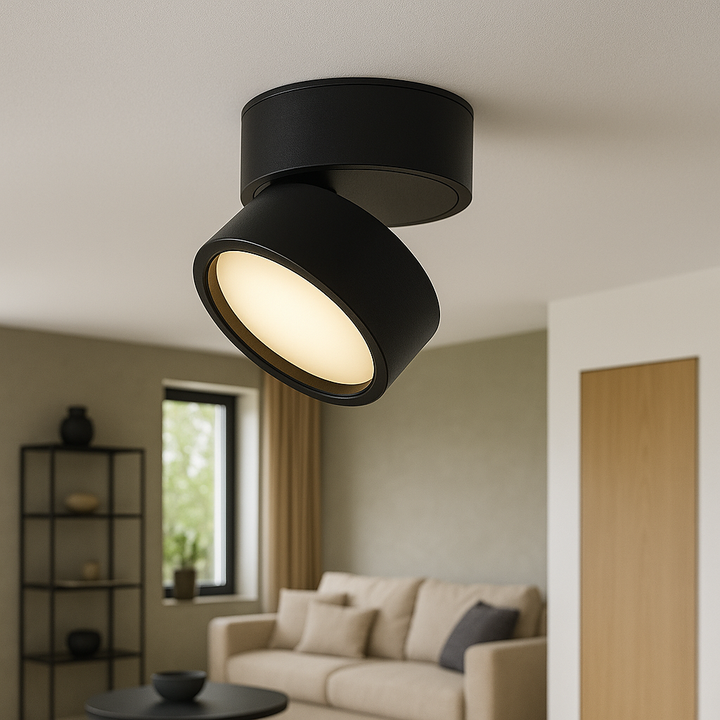 Moderne LED Deckenleuchte – Dimmbar, Warmweiß, Minimalistisches Design für Wohnzimmer 0