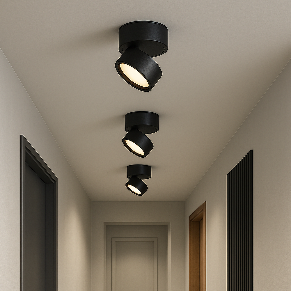 Moderne LED Deckenleuchte – Dimmbar, Warmweiß, Minimalistisches Design für Wohnzimmer 1