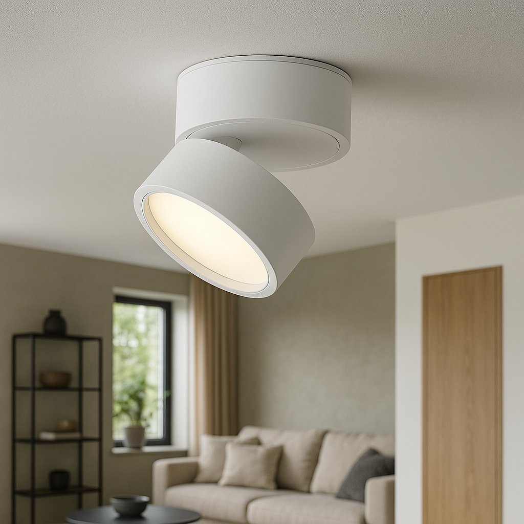 Moderne LED Deckenleuchte – Dimmbar, Warmweiß, Minimalistisches Design für Wohnzimmer 2
