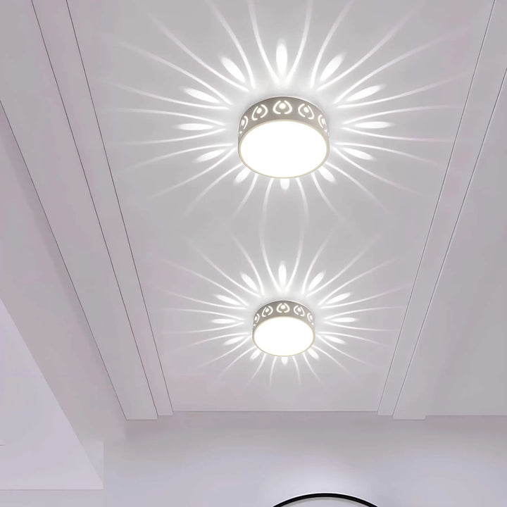 Moderne LED Deckenleuchte für Flur, Eingang und Balkon – Elegante Beleuchtung mit wechselbaren Lichtfarben 4