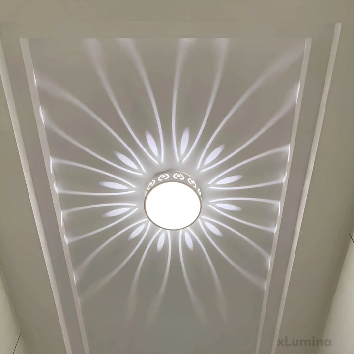 Moderne LED Deckenleuchte für Flur, Eingang und Balkon – Elegante Beleuchtung mit wechselbaren Lichtfarben 6