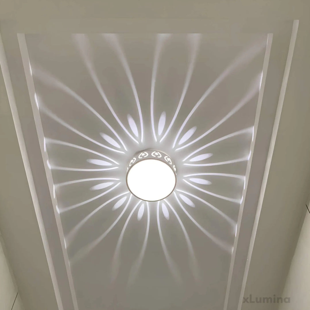 Moderne LED Deckenleuchte für Flur, Eingang und Balkon – Elegante Beleuchtung mit wechselbaren Lichtfarben 6