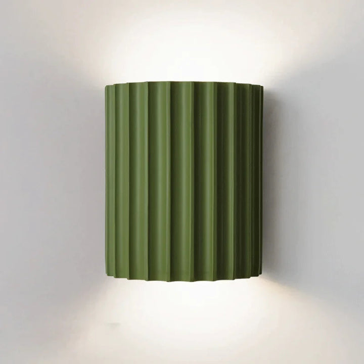 Moderne LED Wandlampe aus Kunstharz – Stilvolle Wandleuchte für Innenräume, 14x8x16,5 cm 3