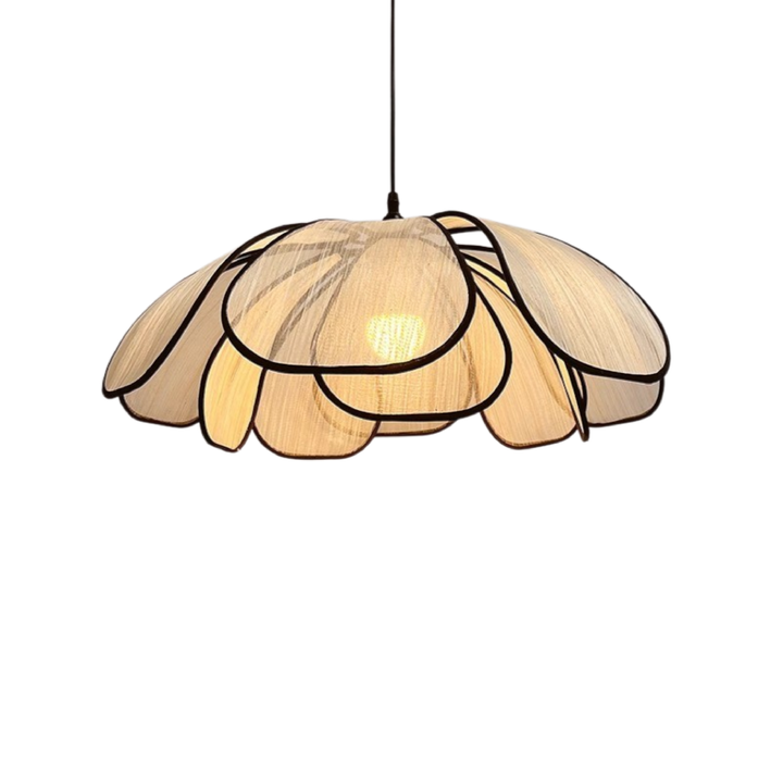 Moderne Pendelleuchte Holz – Hängelampe mit LED für Esszimmer und Bars 0