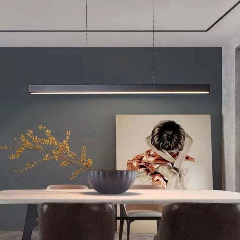 Moderne Pendelleuchte – Metall & Acryl Hängelampe für Esszimmer & Wohnräume 0