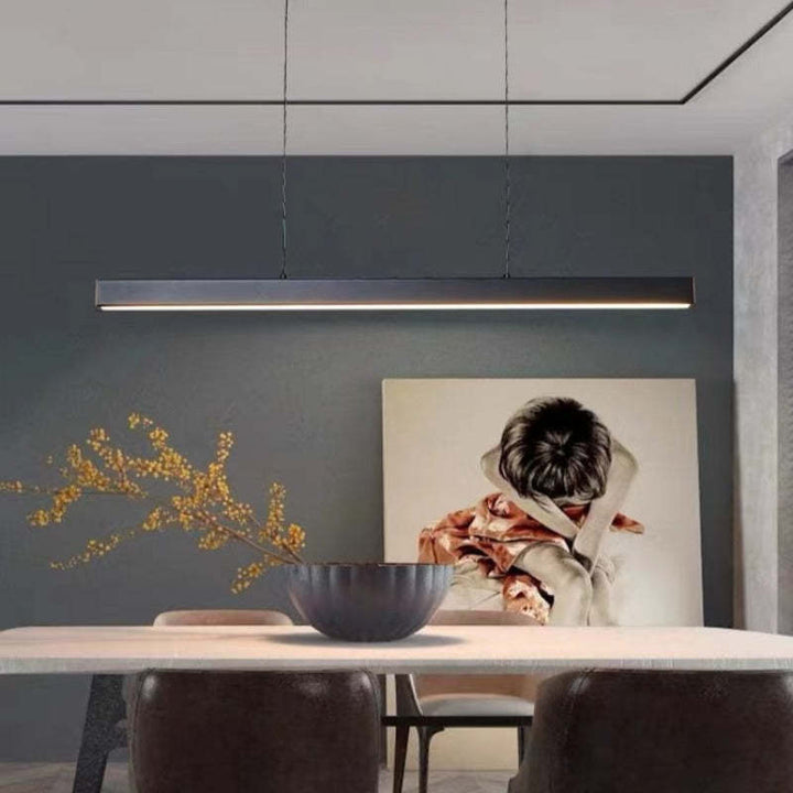 Moderne Pendelleuchte – Metall & Acryl Hängelampe für Esszimmer & Wohnräume 0