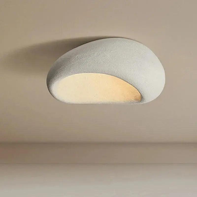 Moderne Wabi Hanglampe aus hochwertiger Hars – Minimalistisches Japandic Design für Esszimmer und Schlafzimmer 6