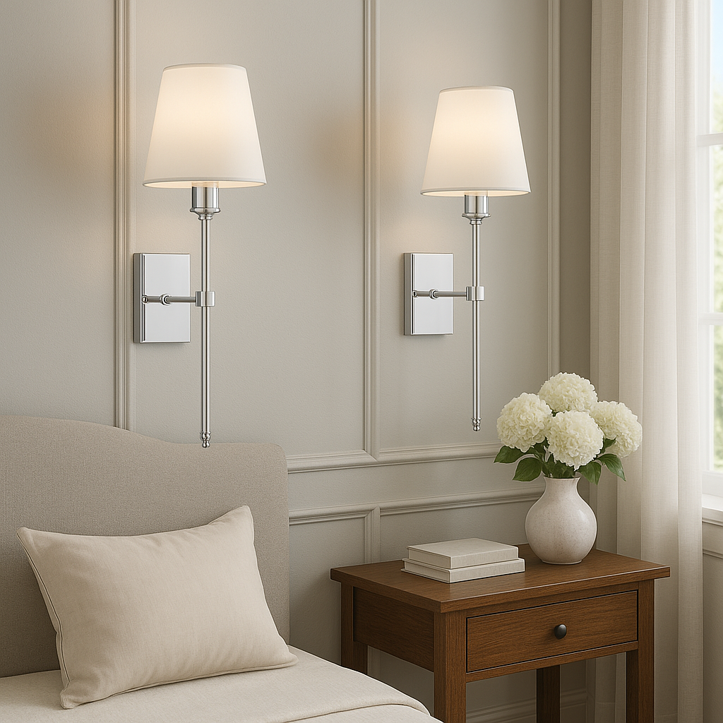 Moderne Wandleuchte Innen – Wiederaufladbare Kabellose Wandlampe Schwarz mit Fernbedienung 4