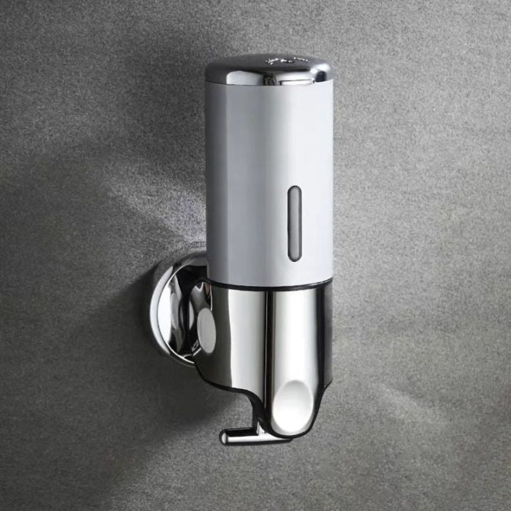 Moderner Wandseifenspender aus Edelstahl – Elegantes Badezimmeraccessoire mit 500 ml Fassungsvermögen 0