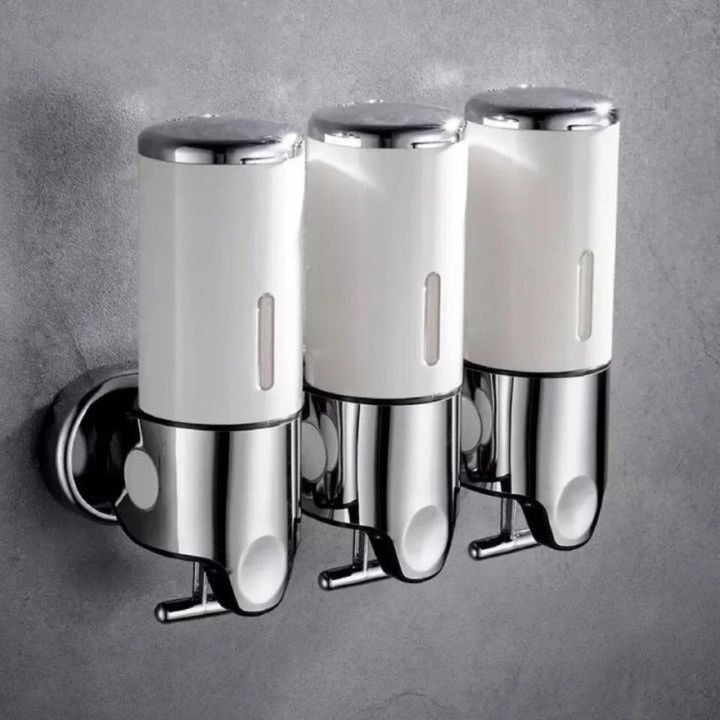 Moderner Wandseifenspender aus Edelstahl – Elegantes Badezimmeraccessoire mit 500 ml Fassungsvermögen 11