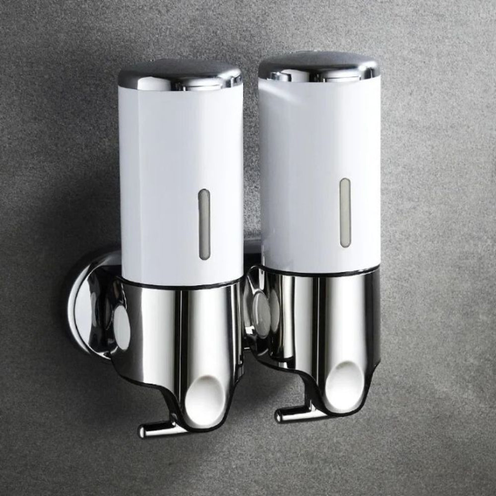 Moderner Wandseifenspender aus Edelstahl – Elegantes Badezimmeraccessoire mit 500 ml Fassungsvermögen 17