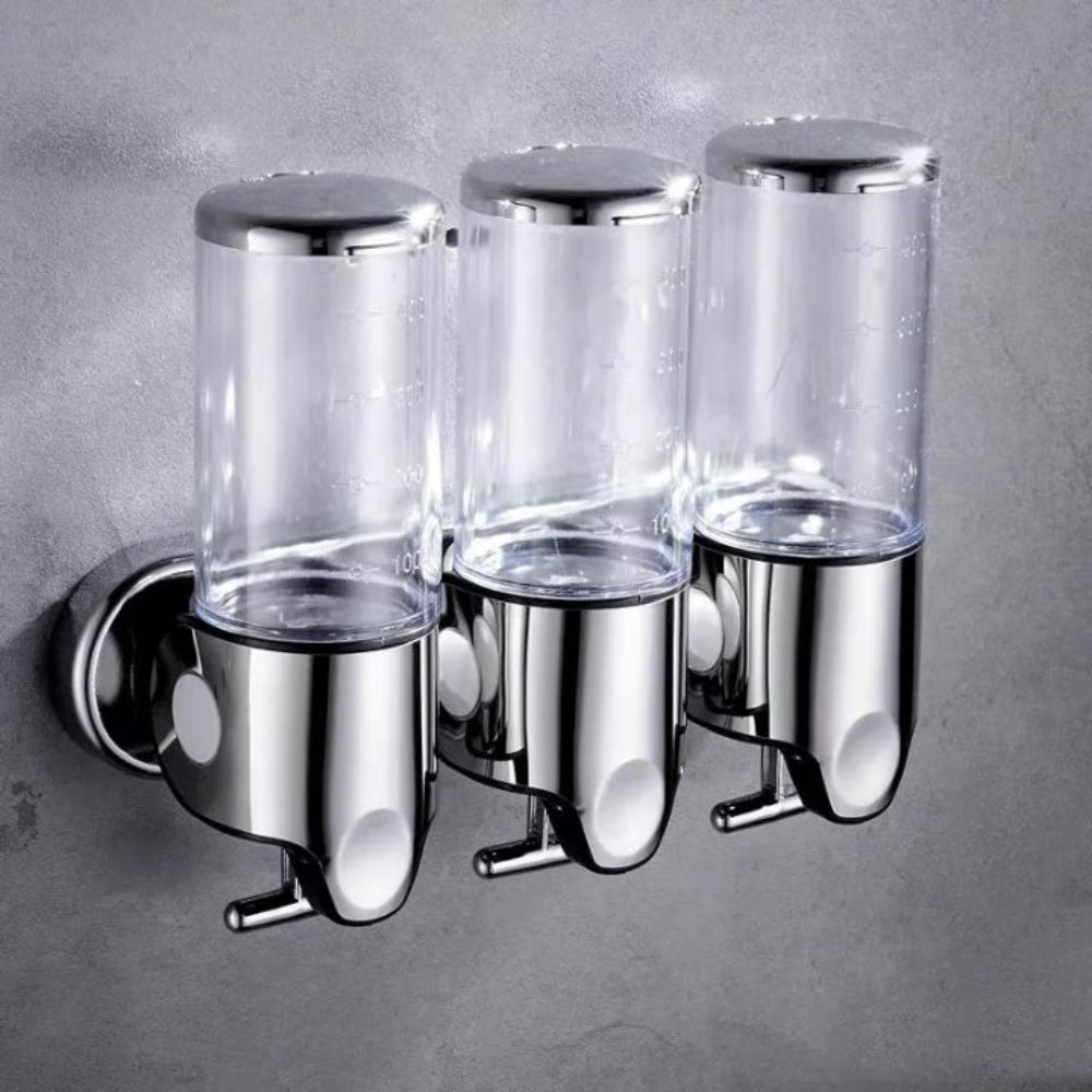 Moderner Wandseifenspender aus Edelstahl – Elegantes Badezimmeraccessoire mit 500 ml Fassungsvermögen 18