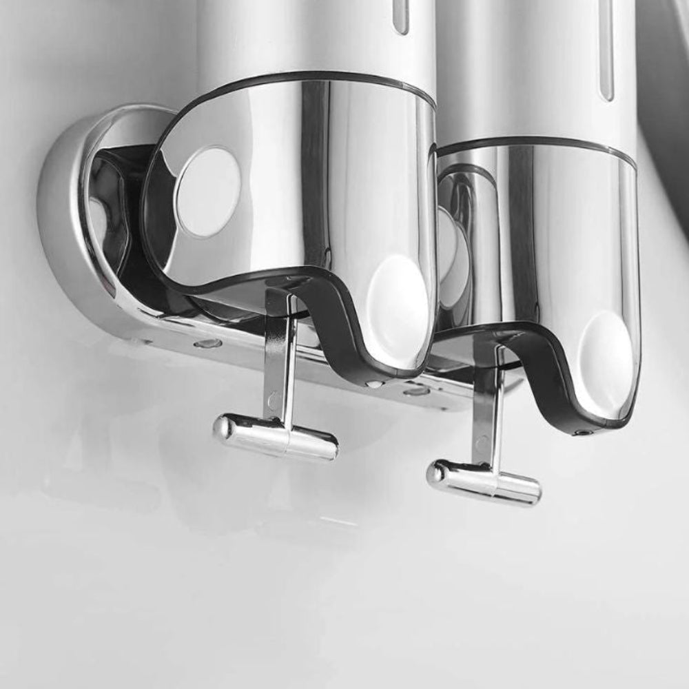 Moderner Wandseifenspender aus Edelstahl – Elegantes Badezimmeraccessoire mit 500 ml Fassungsvermögen 5