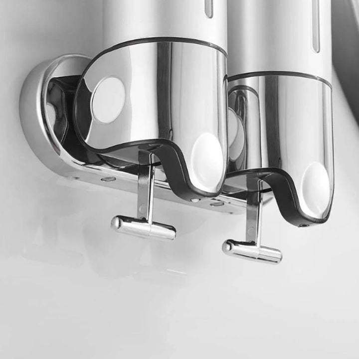 Moderner Wandseifenspender aus Edelstahl – Elegantes Badezimmeraccessoire mit 500 ml Fassungsvermögen 5