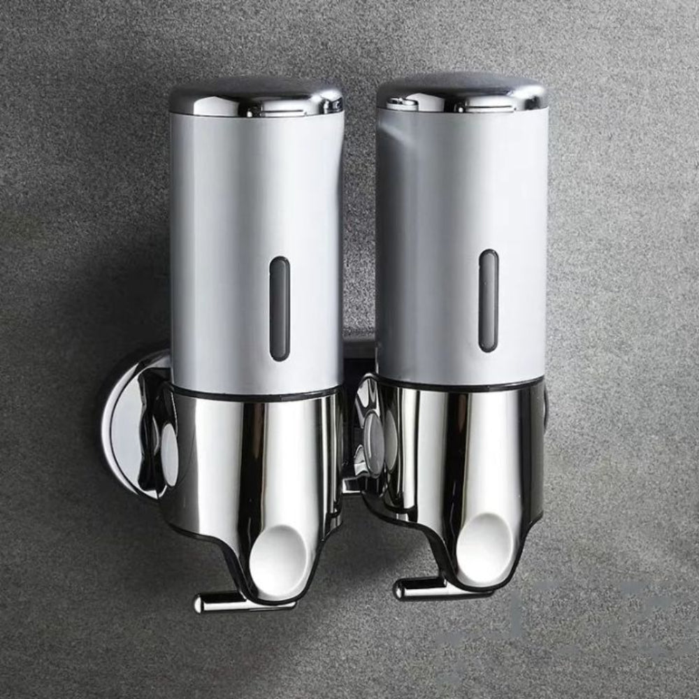 Moderner Wandseifenspender aus Edelstahl – Elegantes Badezimmeraccessoire mit 500 ml Fassungsvermögen 8