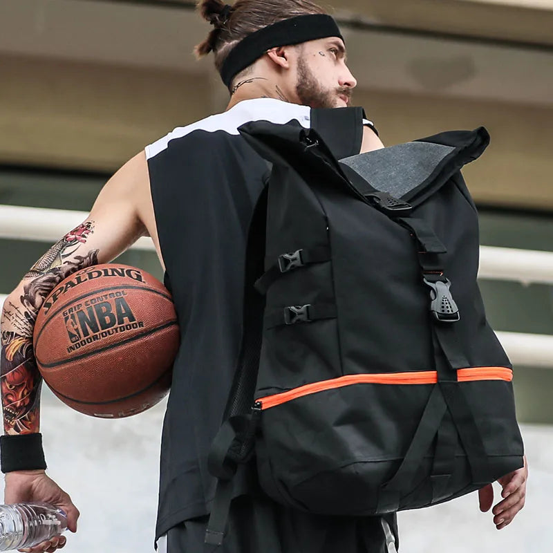 Multifunktionaler 35L Rucksack Herren für Sport und Reisen mit Ergonomischen Schultergurten 0