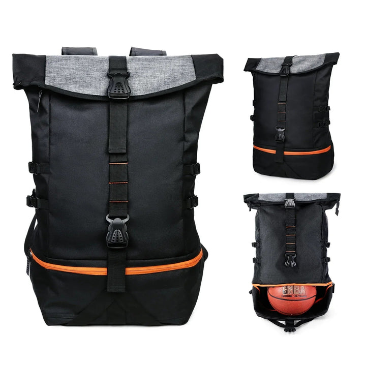 Multifunktionaler 35L Rucksack Herren für Sport und Reisen mit Ergonomischen Schultergurten 6