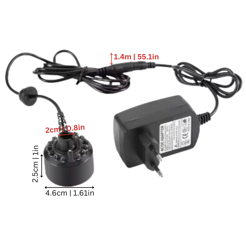 MysticMist – LED-Ultraschall-Nebelmaschine für magische Atmosphären 1