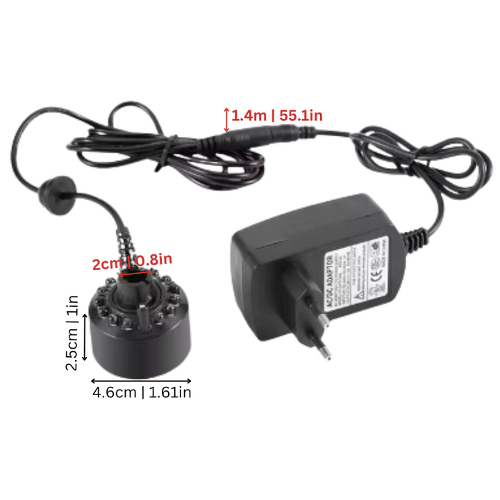 MysticMist – LED-Ultraschall-Nebelmaschine für magische Atmosphären 1