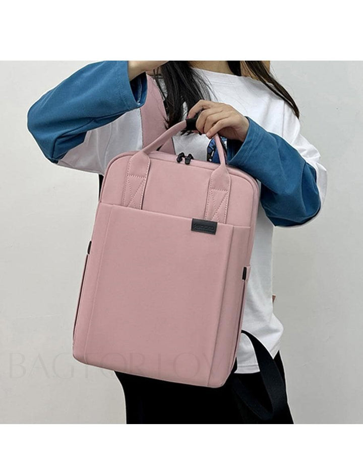 Nexor – Wasserdichter Laptop Rucksack mit Schockabsorbierendem Fach für Damen und Herren 6