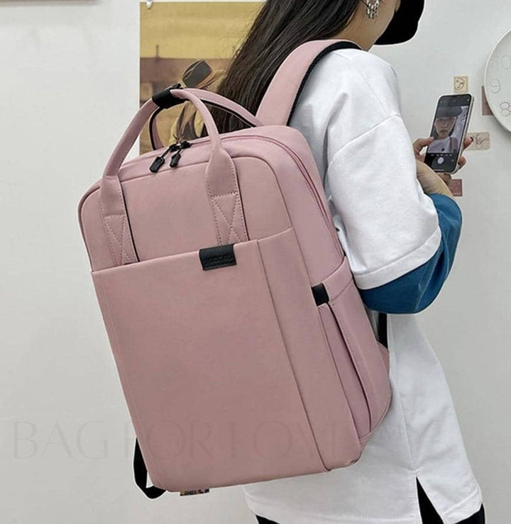 Nexor – Wasserdichter Laptop Rucksack mit Schockabsorbierendem Fach für Damen und Herren 9