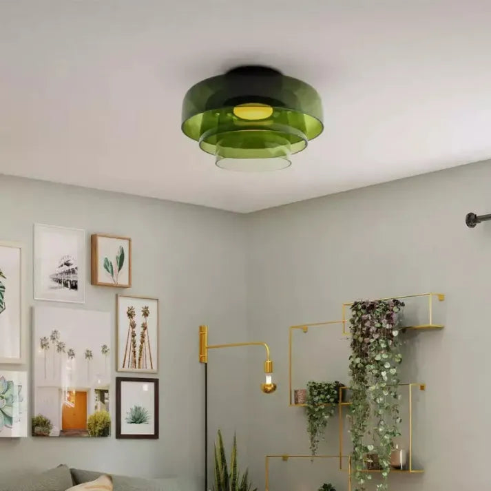 Nordic Designer – Kreative LED Deckenlampe aus Glas für Wohnzimmer & Schlafzimmer 1