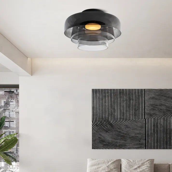 Nordic Designer – Kreative LED Deckenlampe aus Glas für Wohnzimmer & Schlafzimmer 10